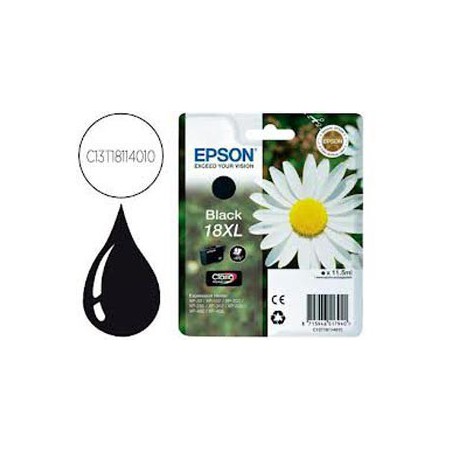 INK JET EPSON ORIG.C13T1811  NEGRO ALTA 