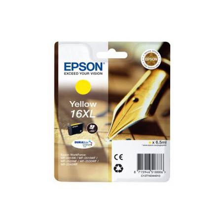 INK JET EPSON ORIGINAL C13T163440 AMARILLO XL