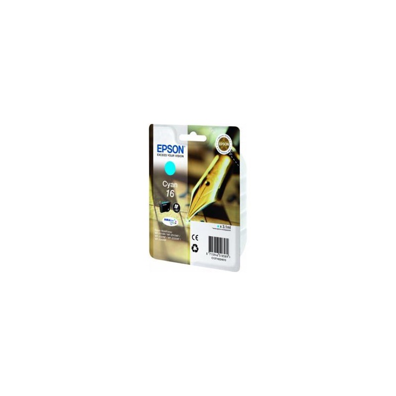 INK JET EPSON ORIGINAL C13T162240 CYAN
