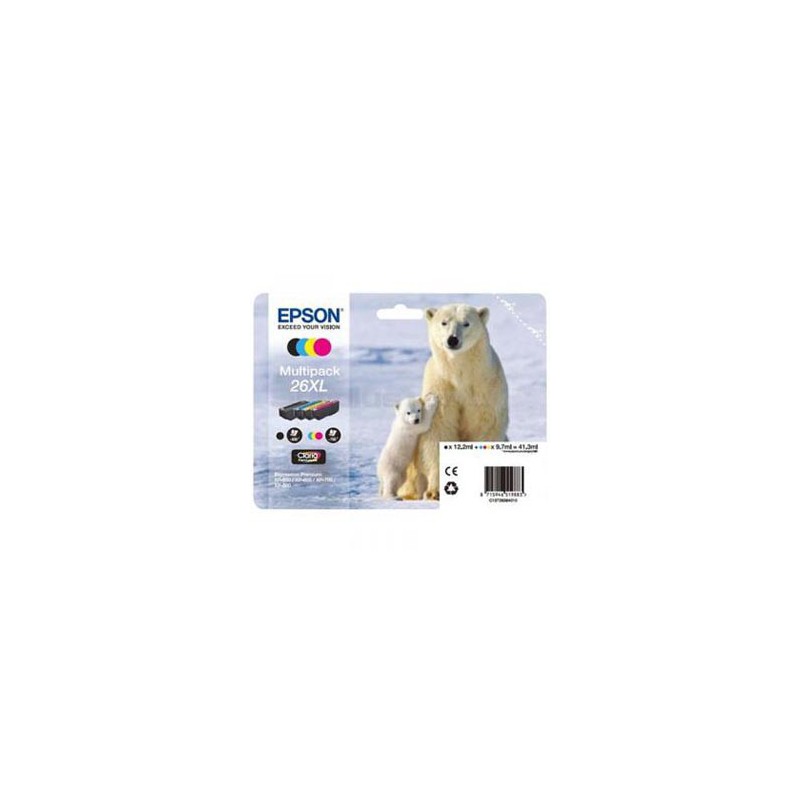 INK JET EPSON ORIG.C13T263640 XL MULTIPACK BLIST