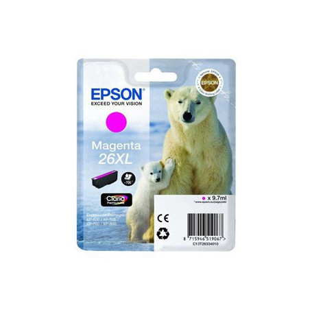 INK JET EPSON ORIG. C13T26334010 26XL MAGENTA