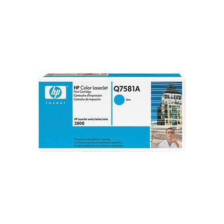 TONER HP ORIG. Q7581A CYAN 6000 PAG