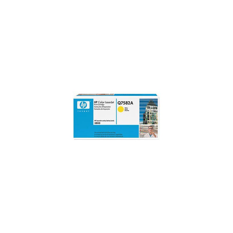 TONER HP ORIG. Q7582A AMARILLO 6000 PAG