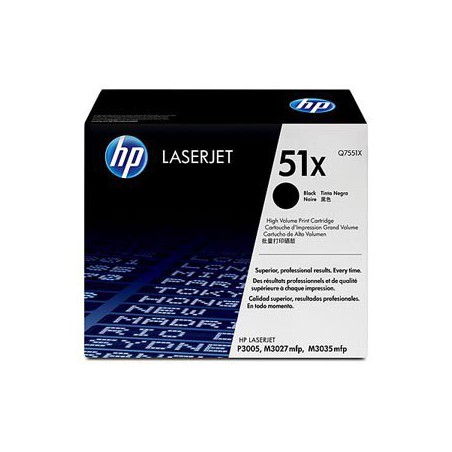 TONER HP ORIG. Q7551X 13.000 PAG*