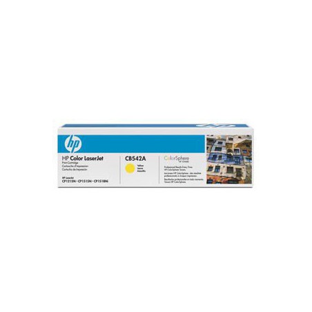 TONER HP ORIG. CB542A  AMARILLO 1400 PAG Nº125