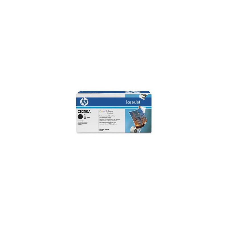 TONER HP ORIG. CE250A NEGRO Nº504A