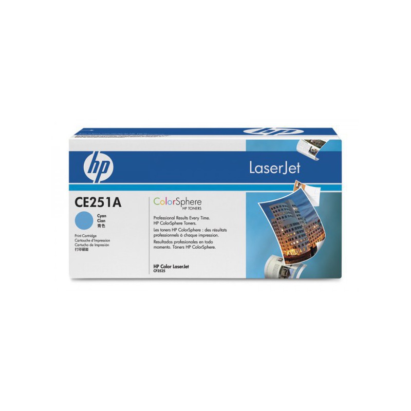 TONER HP ORIG. CE251A CYAN  Nº504A