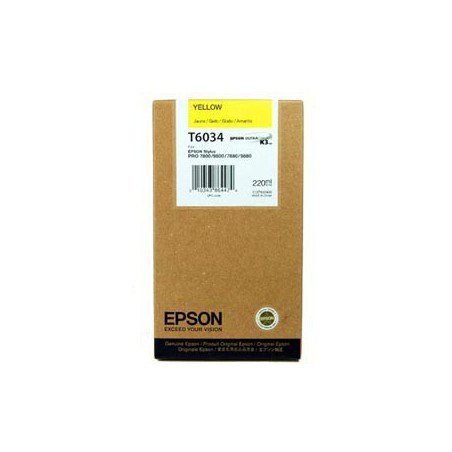 INK JET EPSON ORIGINAL C13T603400 DOBLE AMAR