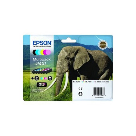 INK JET EPSON ORIG.C13T24384010 (PACK 6 COLORES)