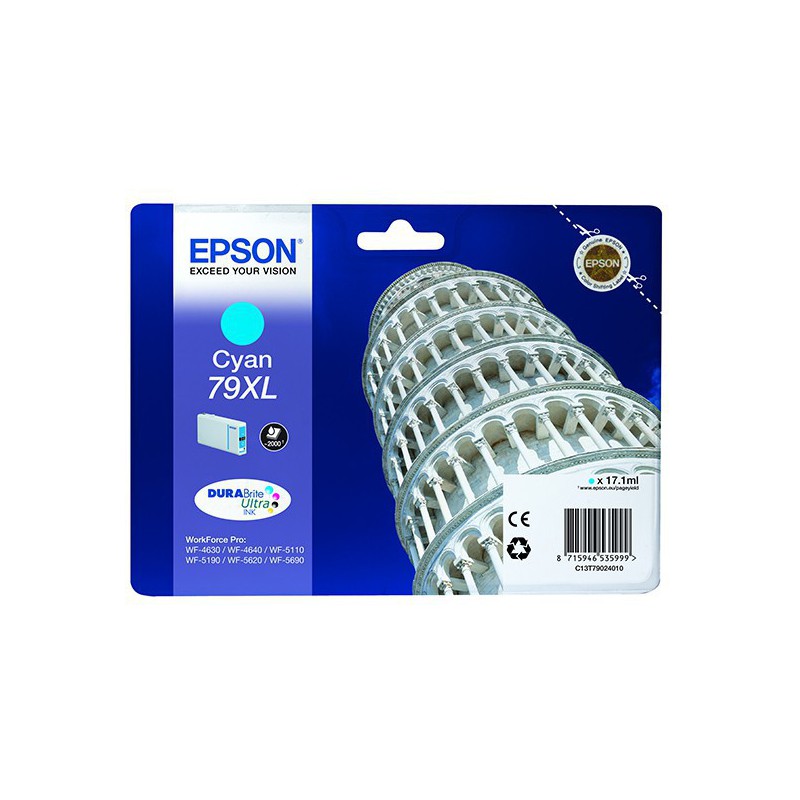 INK JET EPSON ORIGINAL C13T79024010 CYAN