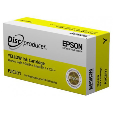 INK JET EPSON ORIGINAL PJIC5//PJIC7 AMARILLO