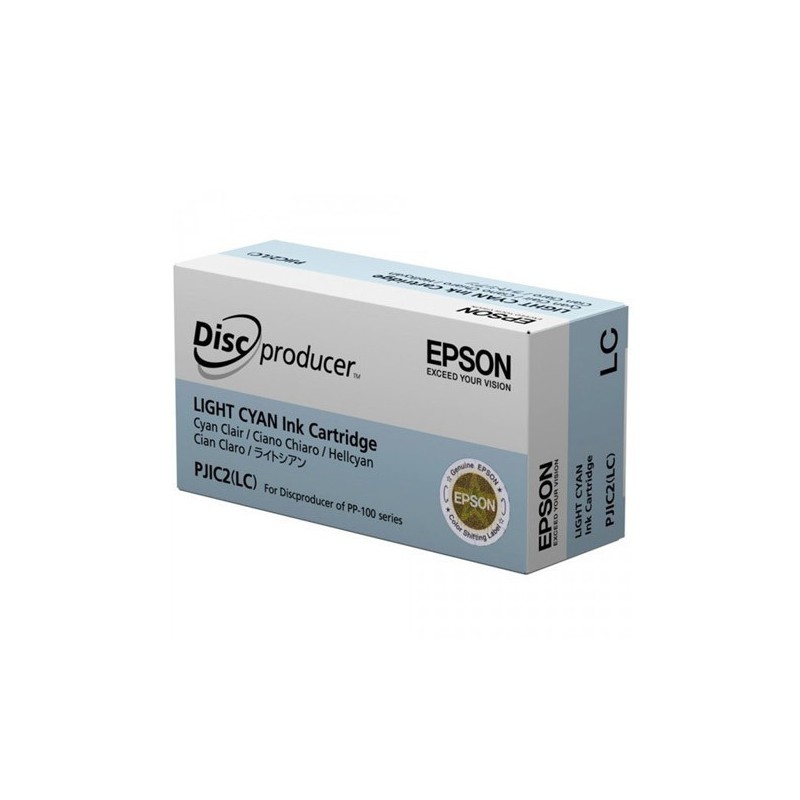 INK JET EPSON ORIGINAL PJIC2/PJIC7 CYAN CLARO