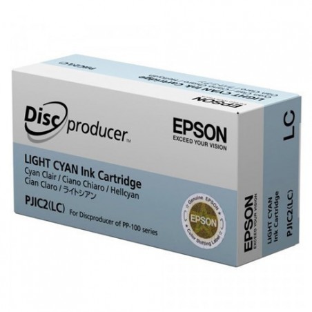 INK JET EPSON ORIGINAL PJIC2/PJIC7 CYAN CLARO