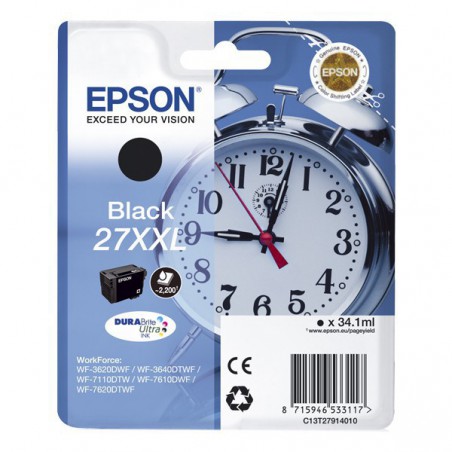 INK JET EPSON ORIGINAL C13T2791 NEGRO Nº27XXL