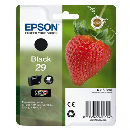 INK JET EPSON ORIG. C13T298140 NEGRO XP235