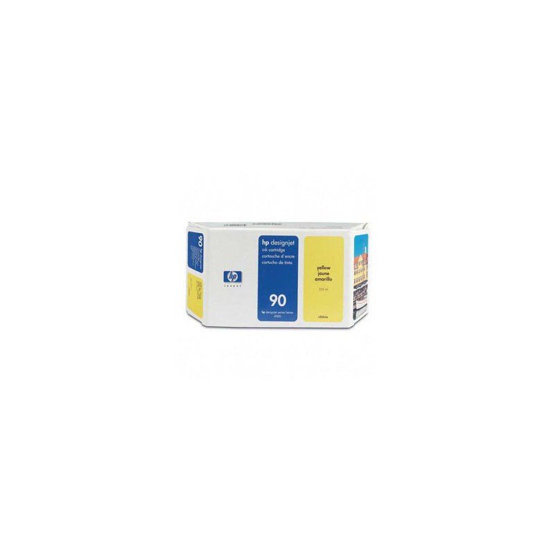 INK JET HP ORIG. C5064A Nº90 AMARILLO (225 ML