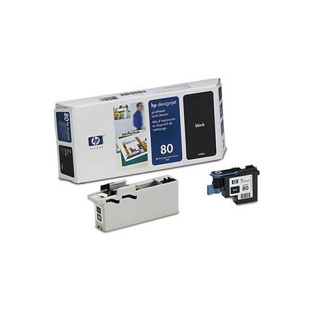 INK JET HP ORIG. C4820A Nº80 KIT NEGRO