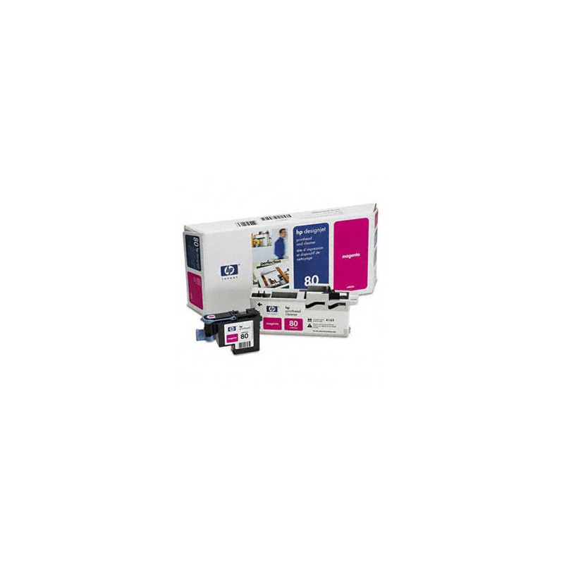 INK JET HP ORIG. C4822A Nº80 KIT MAG
