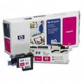 INK JET HP ORIG. C4822A Nº80 KIT MAG