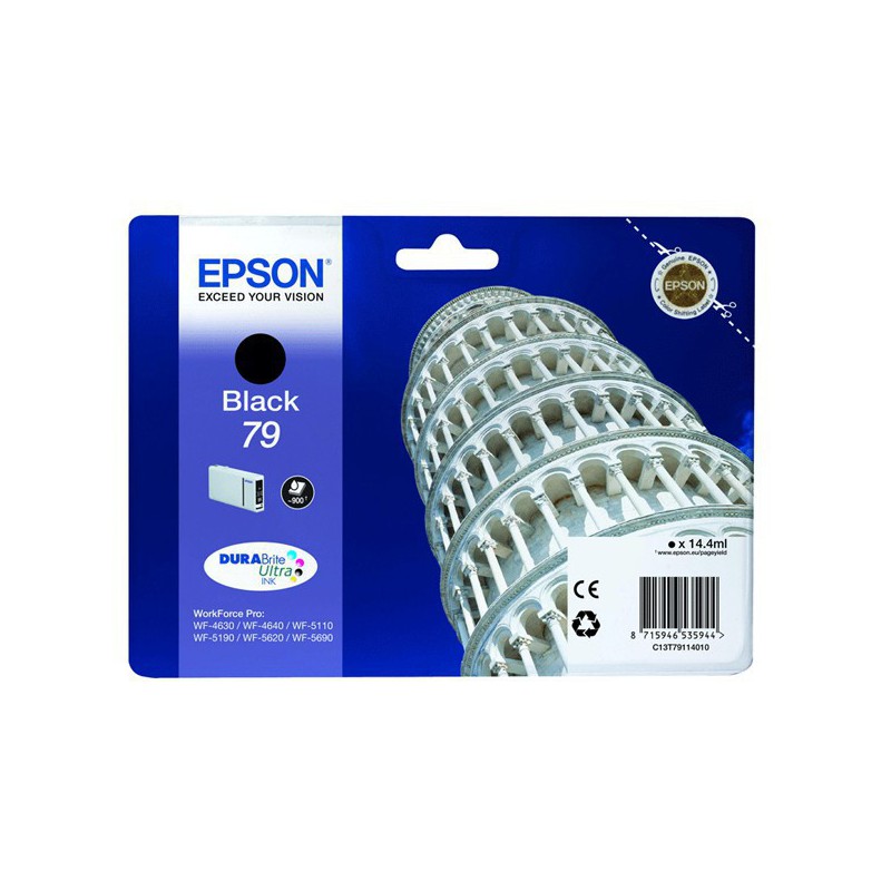 INK JET EPSON ORIG. C13T79114010 NEGRO 900 PAG.