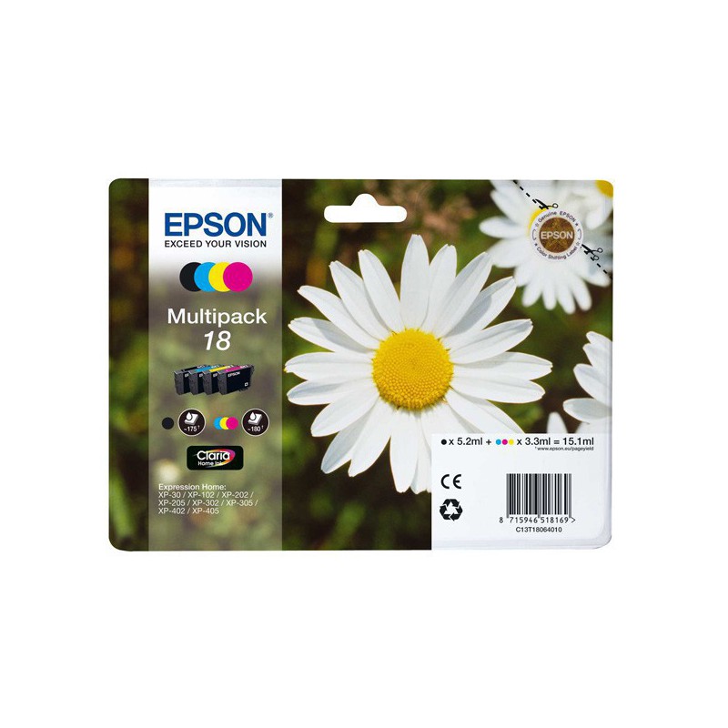 INK JET EPSON ORIG. C13T18064010 MULTIPACK 