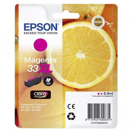 INK JET EPSON ORIG. C13T3363 MAGENTA  33XL 