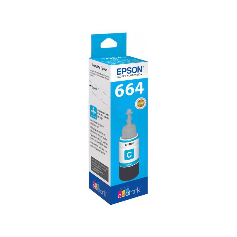 INK JET EPSON ORIG.C13T664240 ECOTANK ET2500 CYAN