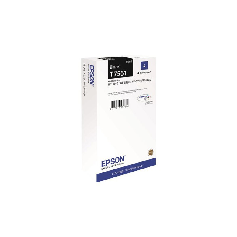INK JET EPSON ORIG.C13T756140 NEGRO 2500PAG