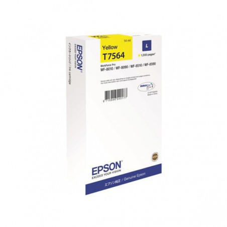 INK JET EPSON ORIG.C13T756440 AMARILLO 1500PAG