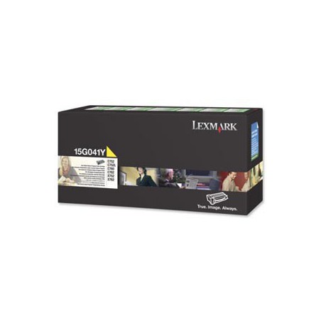 U.IMPR.LEXMARK ORIG. PREBATE C752 AMARILLO