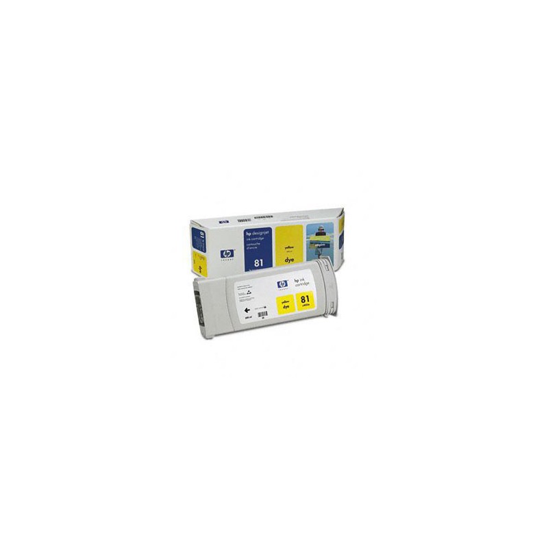 INK JET HP ORIG. C4933A  Nº81 AMARILLO