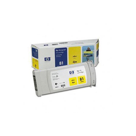 INK JET HP ORIG. C4933A  Nº81 AMARILLO