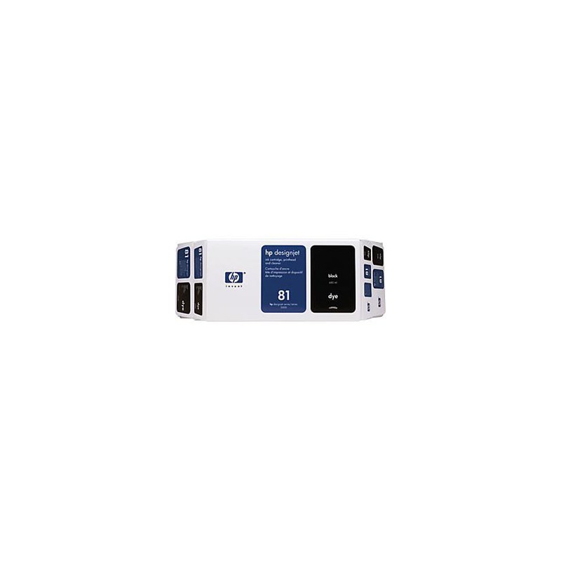 INK JET HP ORIG. C4990A  Nº81 KIT NEGRO