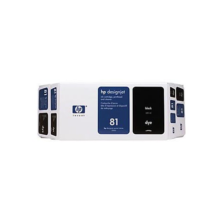 INK JET HP ORIG. C4990A  Nº81 KIT NEGRO