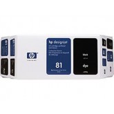 INK JET HP ORIG. C4990A  Nº81 KIT NEGRO
