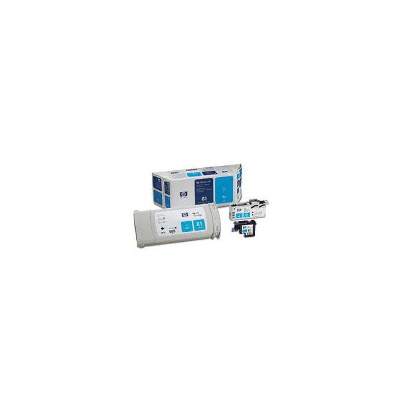 INK JET HP ORIG. C4991A  Nº81 KIT CYAN