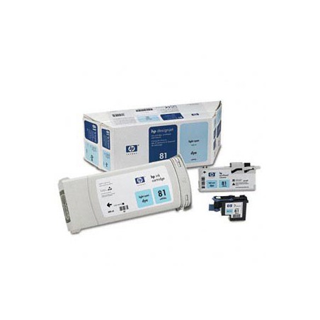 INK JET HP ORIG. C4994A  Nº81 KIT CYAN CLARO