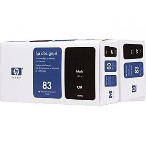 INK JET HP ORIG. C5000A  Nº83  KIT NEGRO