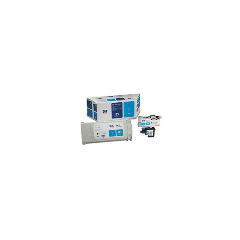 INK JET HP ORIG. C5001A  Nº83 KIT CYAN