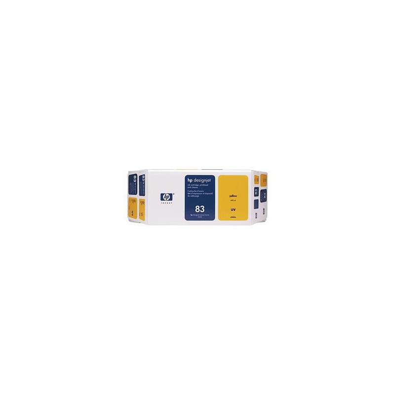 INK JET HP ORIG. C5003A  Nº83 KIT AMARILLO