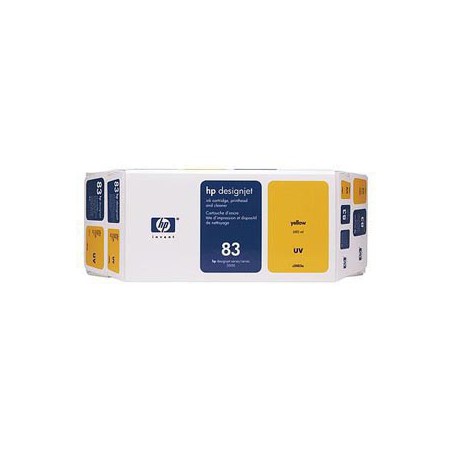 INK JET HP ORIG. C5003A  Nº83 KIT AMARILLO