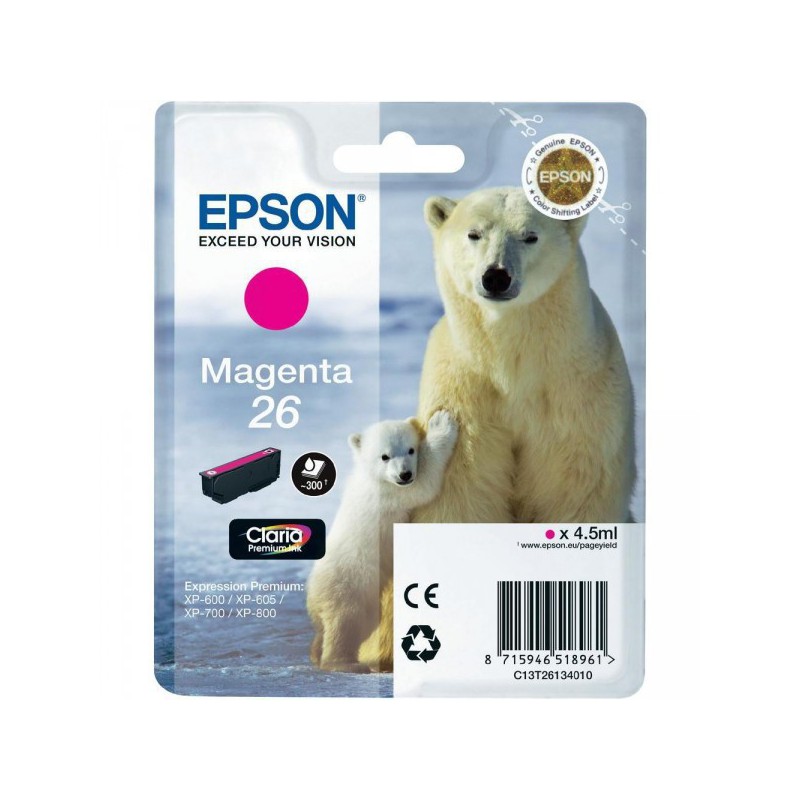 INK JET EPSON ORIG.C13T26134010 MAGENTA