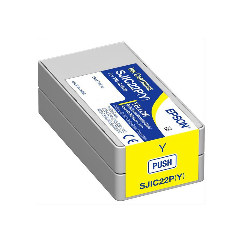 INK JET EPSON ORIG.S020604  CW C3500 AMARILLO