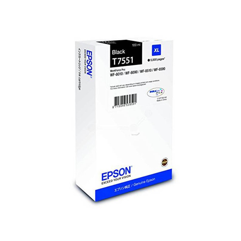 INK JET EPSON ORIG.C13T755140 NEGRO XL