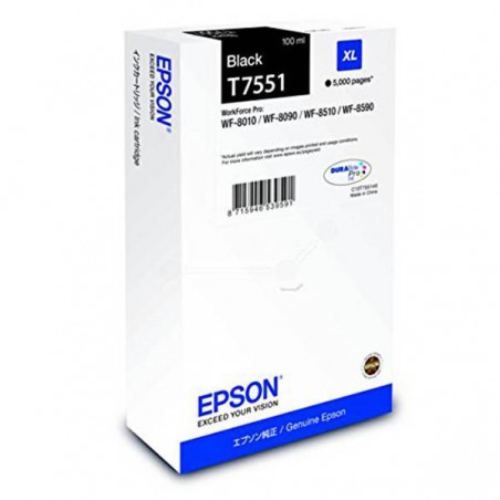 INK JET EPSON ORIG.C13T755140 NEGRO XL