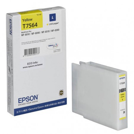 INK JET EPSON ORIG.C13T755440 AMARILLO  XL