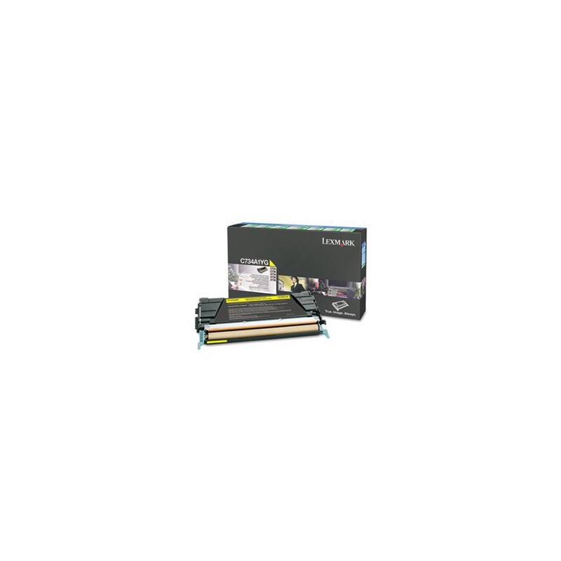 TONER LEXMARK ORIG.C734A1YG 6.000 PAG. 