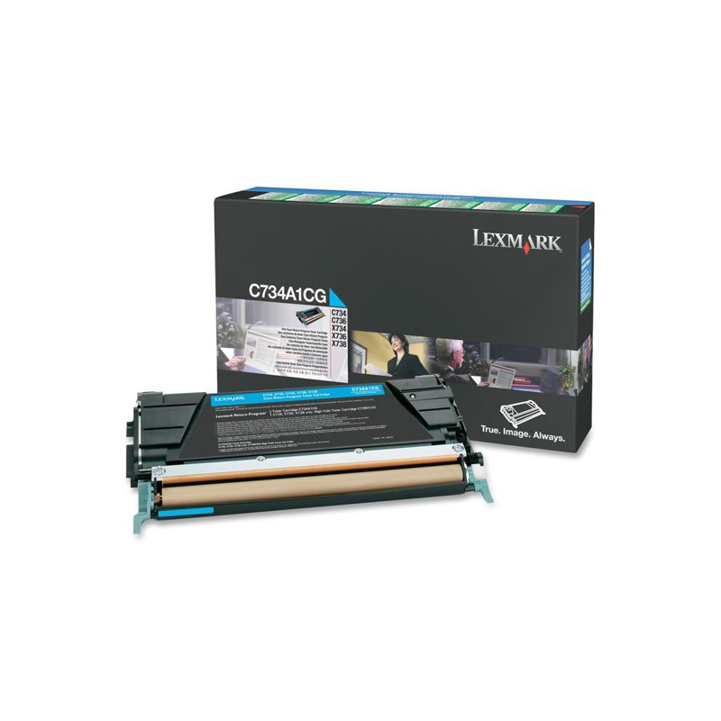 TONER LEXMARK ORIG.C734A1CG 6.000 PAG. 