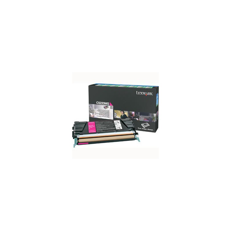 TONER LEXMARK ORIG. C522/524 MAGENTA C5220MS