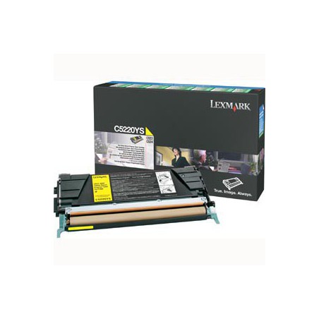TONER LEXMARK ORIG. C522/524 AMARILLO C5220YS